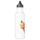Farbige Eiscreme Edelstahlflasche (Links)
