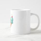 Farbige Eiscreme Jumbo-Tasse (Rechts)