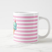 Farbige Eiscreme Jumbo-Tasse (Rechts)