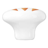 Farbige Eiscreme Keramikknauf (Seitenansicht)