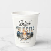 Farbige Eiscreme-Partyartikel Pappbecher (Vorderseite)