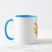 Farbige Eiscreme Tasse (Links)
