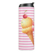 Farbige Eiscreme Thermosbecher (Nach links gedreht)