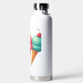 Farbige Eiscreme Trinkflasche (links)