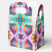 Farbige Erdbeere Geschenkschachtel (Geöffnet)