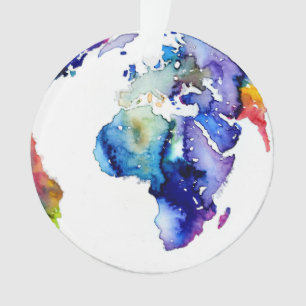 farbige Erde Ornament