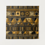 Farbige ethnisch nahtlose Stammesmuster Wandteppich (Vorderseite)