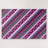 Farbige ethnische Muster Puzzle (Horizontal)