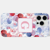 Farbige Eukalyptus-Blätter Case-Mate iPhone Hülle (Rückseite (Horizontal))