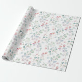 Farbige Eukalyptusblätter Geschenkpapier (Ungerollt)