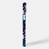 Farbige exotische Blume und Schmetterlingsmuster Case-Mate iPhone Hülle (Rückseite / Rechts)