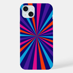 Farbige Explosion Drehendes Rad Grafik iPhone 15 Plus Hülle