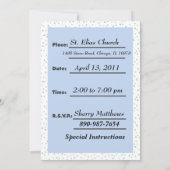 Farbige Extravagante Fischzucht Einladung (Rückseite)