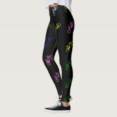 Farbige Fahrräder Leggings (Links)