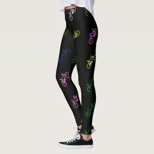 Farbige Fahrräder Leggings (Links)