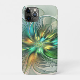 Farbige Fantasie Moderne Abstrakte Blume Fraktal Case-Mate iPhone Hülle