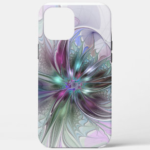 Farbige Fantasy-Abstrakte Moderne Fraktal-Blume Case-Mate iPhone Hülle
