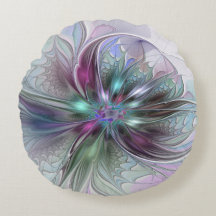 Farbige Fantasy-Abstrakte Moderne Fraktal-Blume