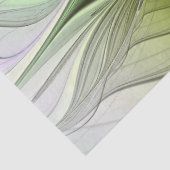 Farbige Fantasy-Blumen-Moderne Abstrakte Fraktale Seidenpapier (Detail)