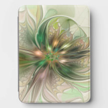 Farbige Fantasy Moderne Abstrakte Fraktal-Blume