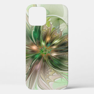 Farbige Fantasy Moderne Abstrakte Fraktal-Blume Case-Mate iPhone Hülle