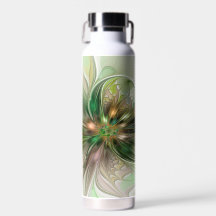 Farbige Fantasy Moderne Abstrakte Fraktal-Blume