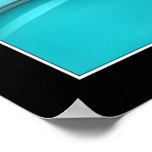 Farbige Farbdosen - Poster (Ecke)