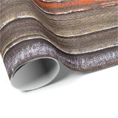 farbige Farbe auf rustikalem Holz Geschenkpapier (Rolleneckpunkt)