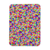 Farbige Farbe im Muster der Grafik Magnet (Vertikal)