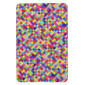 Farbige Farbe im Muster der Grafik Magnet (Vertikal)