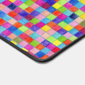 Farbige Farbe im Muster der Grafik Schreibtischunterlage (Ecke)