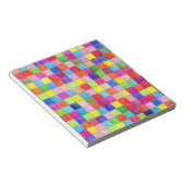Farbige Farben in den Graph Paper Squares Notizblock (angewinkelt)
