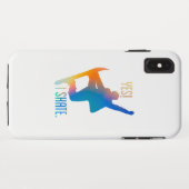 Farbige Farbfarben Ja, ich Skate zitiere Redewendu Case-Mate iPhone Hülle (Rückseite (Horizontal))