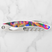 Farbige, farbige Quadrate mit "falschen Pinselstri Kellnermesser (Vorderseite)