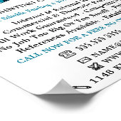 Farbige Farbknöpfe, Maler und Dekorator Poster (Ecke)