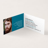 Farbige Farbknöpfe, Maler und Dekorator Visitenkarten (Innenseite)