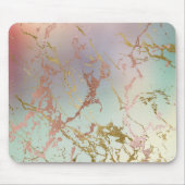 Farbige Farbmischung Abstrakte Aquarellfarbe Mousepad (Vorne)