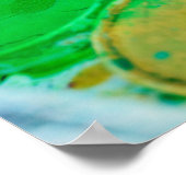 Farbige Farbpalette Poster (Ecke)