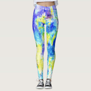 Farbige Farbspritzer #11 Leggings