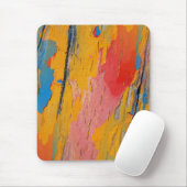 Farbige Farbspritzer Mousepad (Mit Mouse)