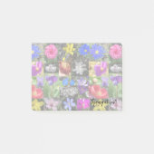 farbige Feder - Notizblock (Vorderseite)