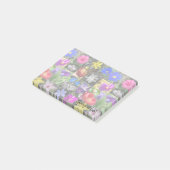 farbige Feder - Notizblock (angewinkelt)