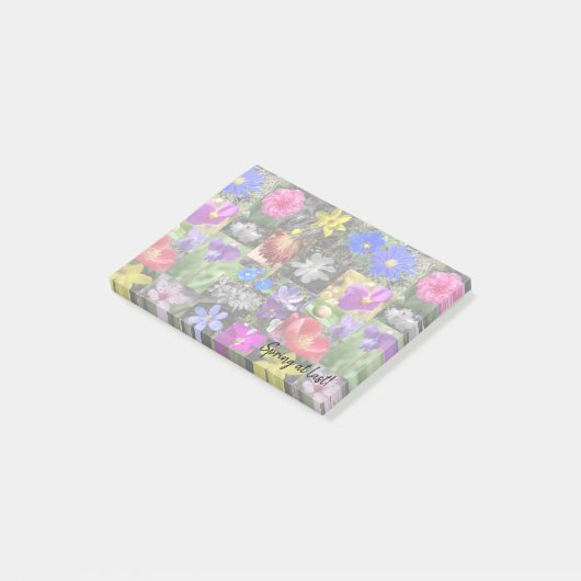 farbige Feder - Notizblock (angewinkelt)