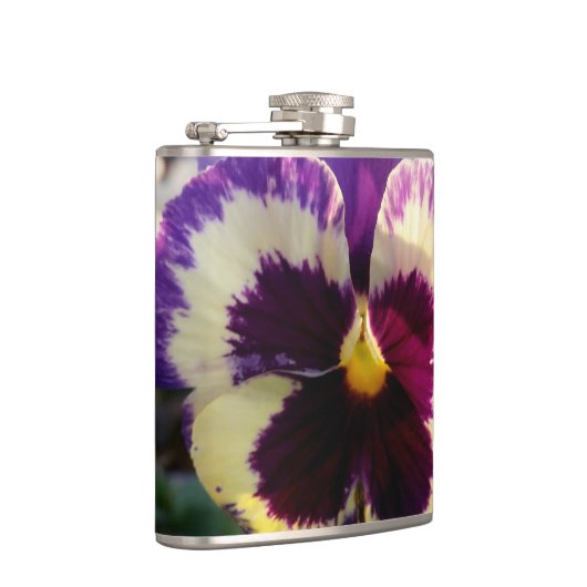 farbige Feder Pansy Flachmann (Rechts)