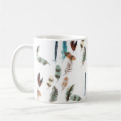 Farbige Federn Kaffeetasse (Links)
