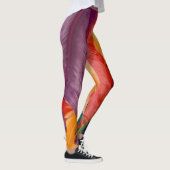 Farbige Federn Leggings (Rechts)