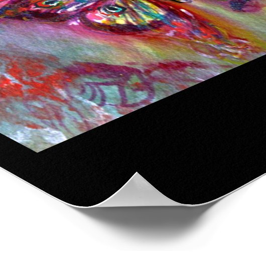 FARBIGE FEHLERFLIESENSAMMLUNG POSTER (Ecke)