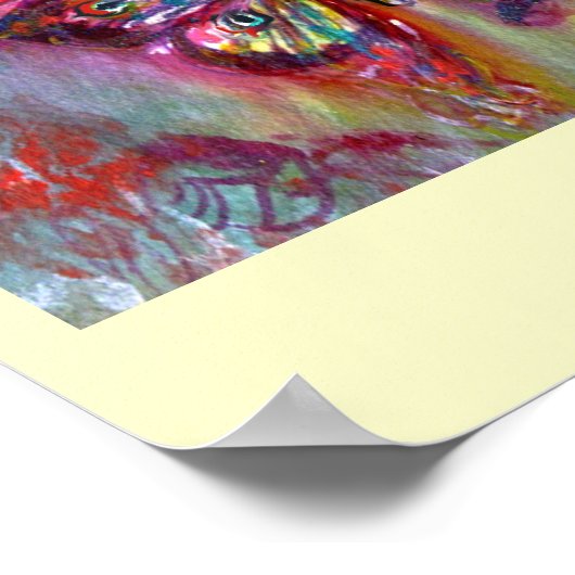 FARBIGE FEHLERFLIESENSAMMLUNG POSTER (Ecke)