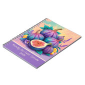 Farbige Feige für die 1. Klasse 2025 Notizblock (Linke Seite)