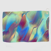 Farbige Felsdüne mit weicher, heller Farbe Golfhandtuch (Horizontal)